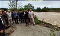 بازدید رئیس سازمان جهاد کشاورزی گیلان از مناطق سیل زده آستارا